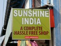 Indian shop sign